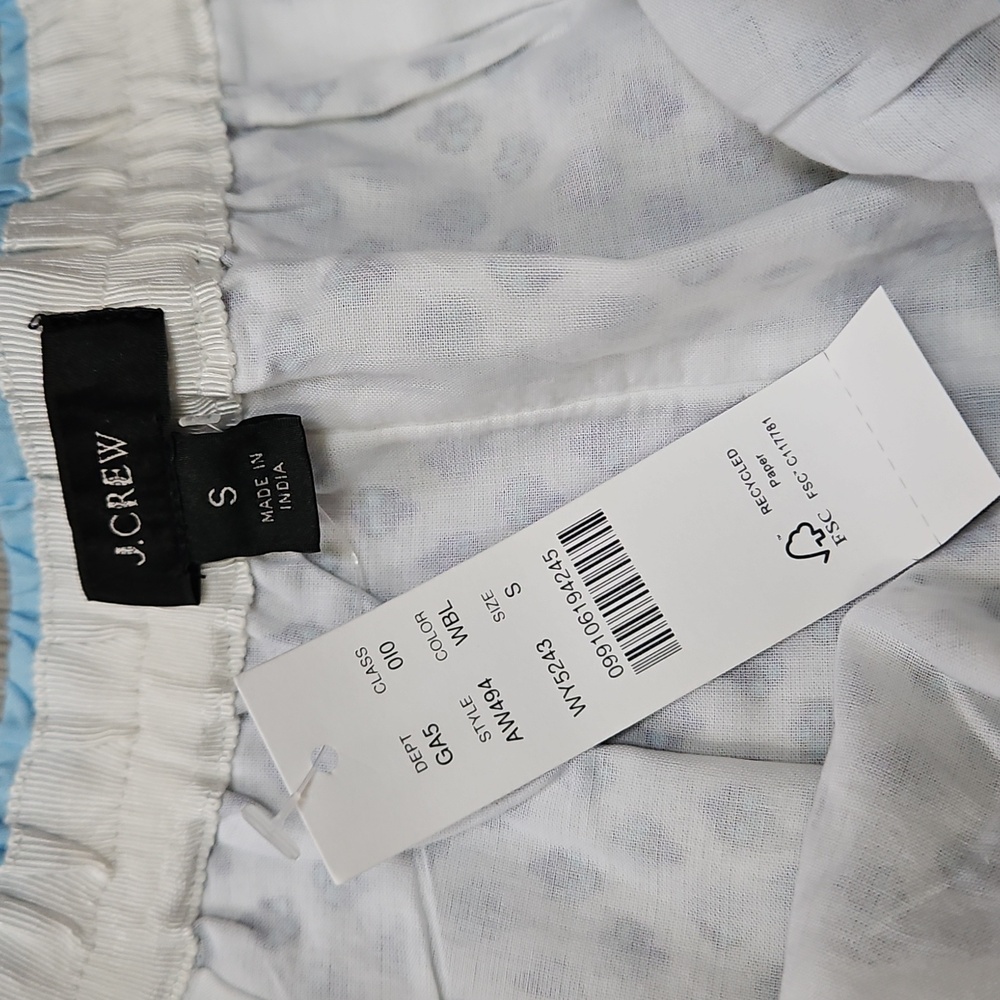 J. Crew Navy and White Maxi Skirt - Picture 2 of 5